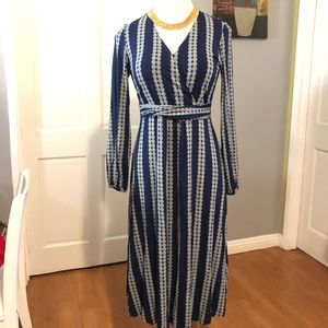 Boden Viscose Flared Dress
